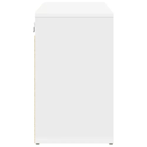 Cipősszekrény polcokkal Fehér 103 x 30 x 51 cm Faanyag