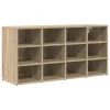 Cipősszekrény polcokkal sonoma tölgy 103 x 30 x 51 cm Faanyag