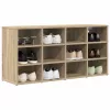 Cipősszekrény polcokkal sonoma tölgy 103 x 30 x 51 cm Faanyag