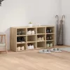 Cipősszekrény polcokkal sonoma tölgy 103 x 30 x 51 cm Faanyag