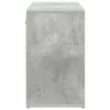 Cipősszekrény polcokkal Beton szürke 103 x 30 x 51 cm Faanyag