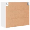 Cipősszekrény polcokkal Fehér 77.5 x 30 x 67 cm Faanyag