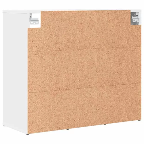 Cipősszekrény polcokkal Fehér 77.5 x 30 x 67 cm Faanyag