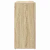 Cipősszekrény polcokkal sonoma tölgy 77.5 x 30 x 67 cm Faanyag