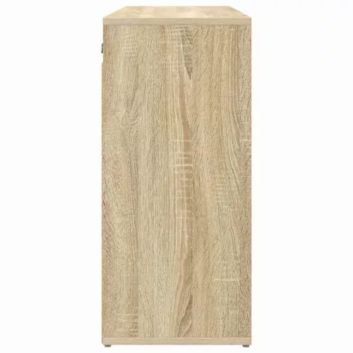 Cipősszekrény polcokkal sonoma tölgy 77.5 x 30 x 67 cm Faanyag