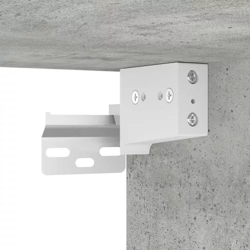 Cipősszekrény polcokkal Beton szürke 77.5 x 30 x 67 cm Faanyag