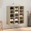 Cipősszekrény sonoma tölgy 77.5 x 30 x 83.5 cm Faanyag