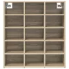 Cipősszekrény sonoma tölgy 77.5 x 30 x 83.5 cm Faanyag