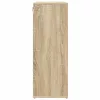Cipősszekrény sonoma tölgy 77.5 x 30 x 83.5 cm Faanyag