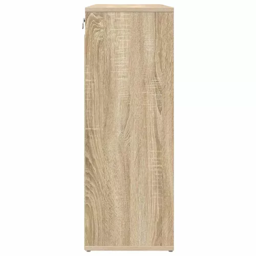 Cipősszekrény sonoma tölgy 77.5 x 30 x 83.5 cm Faanyag