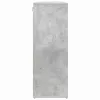 Cipősszekrény Beton szürke 77.5 x 30 x 83.5 cm Faanyag