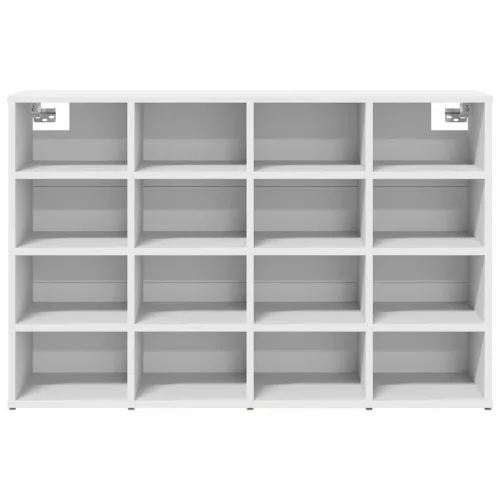 Cipősszekrény polcokkal Fehér 103 x 30 x 67 cm Faanyag