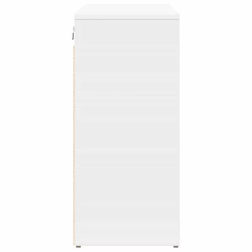 Cipősszekrény polcokkal Fehér 103 x 30 x 67 cm Faanyag