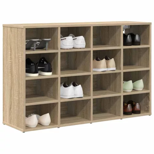 Cipősszekrény polcokkal sonoma tölgy 103 x 30 x 67 cm Faanyag