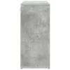Cipősszekrény polcokkal Beton szürke 103 x 30 x 67 cm Faanyag
