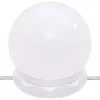 Sonoma tölgy tükrös szekrény LED-ekkel 60 x 31,5 x 62 cm