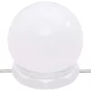 Sonoma tölgy tükrös szekrény LED-ekkel 90 x 31,5 x 62 cm