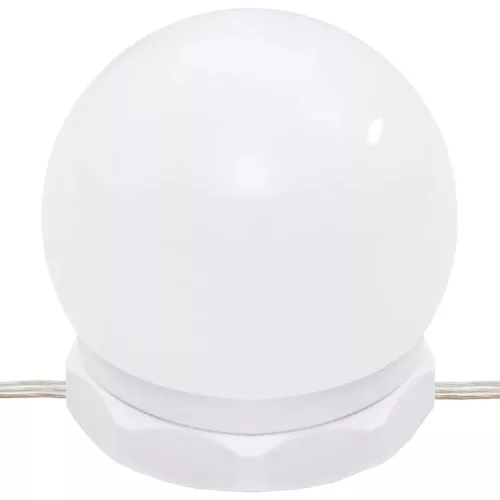 Magasfényű fehér tükrös szekrény LED-ekkel 90 x 31,5 x 62 cm