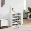 VidaX fehér szerelt fa cipősszekrény 60 x 35 x 70 cm