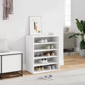 VidaX fehér szerelt fa cipősszekrény 60 x 35 x 70 cm