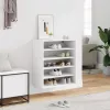 VidaX fehér szerelt fa cipősszekrény 60 x 35 x 70 cm