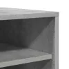 Betonszürke szerelt fa cipősszekrény 60 x 35 x 92 cm