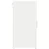 2 db fehér forgácslap cipősszekrény 32 x 35 x 70 cm