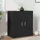 2 db fekete forgácslap cipősszekrény 32 x 35 x 70 cm