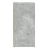 2 db betonszürke szerelt fa cipősszekrény 31,5 x 35 x 70 cm