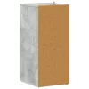 2 db betonszürke szerelt fa cipősszekrény 31,5 x 35 x 70 cm