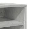 2 db betonszürke szerelt fa cipősszekrény 31,5 x 35 x 70 cm