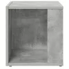 Betonszürke szerelt fa kisasztal 33 x 33 x 34,5 cm