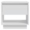 Fehér forgácslap éjjeliszekrény 45 x 34 x 44 cm