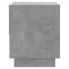 Betonszürke szerelt fa éjjeliszekrény 45x34x44 cm