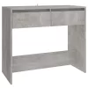 Betonszürke szerelt fa tálalóasztal 89x41x76,5 cm