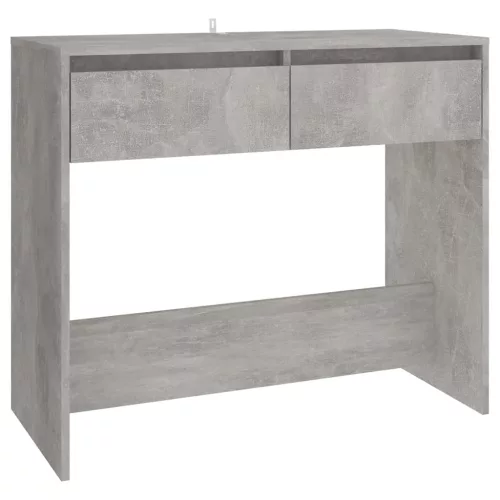 Betonszürke szerelt fa tálalóasztal 89x41x76,5 cm