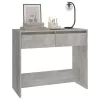 Betonszürke szerelt fa tálalóasztal 89x41x76,5 cm