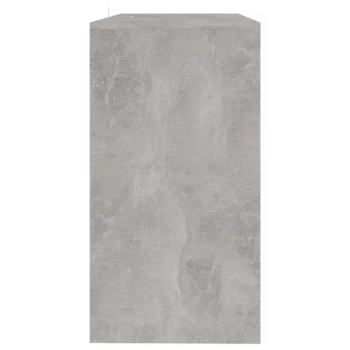 Betonszürke szerelt fa tálalóasztal 89x41x76,5 cm