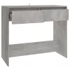 Betonszürke szerelt fa tálalóasztal 89x41x76,5 cm