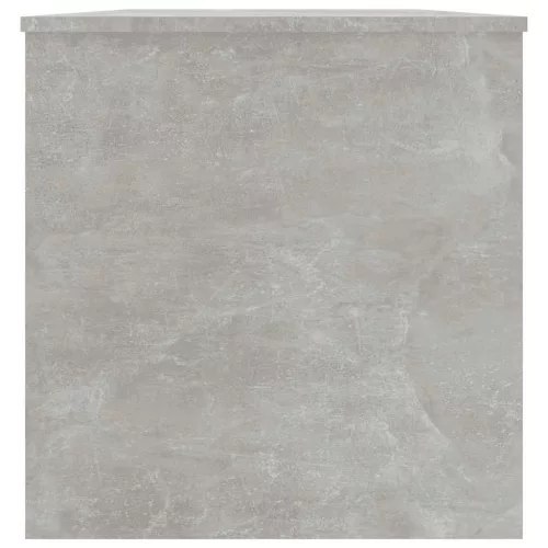 Betonszürke szerelt fa dohányzóasztal 102x50x52,5 cm