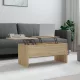 Sonoma tölgy színű szerelt fa dohányzóasztal 102x50,5x46,5 cm