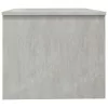 Betonszürke szerelt fa dohányzóasztal 80 x 50 x 42,5 cm