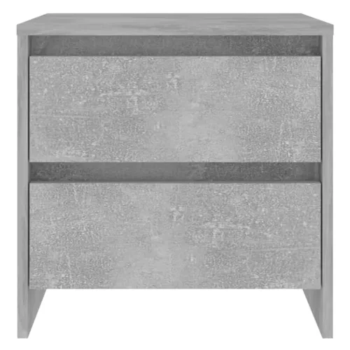 Betonszürke forgácslap éjjeliszekrény 45 x 34,5 x 44,5 cm