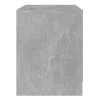 Betonszürke forgácslap éjjeliszekrény 45 x 34,5 x 44,5 cm