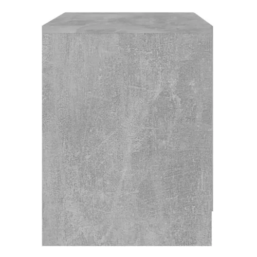 Betonszürke forgácslap éjjeliszekrény 45 x 34,5 x 44,5 cm