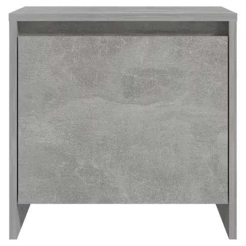 Betonszürke szerelt fa éjjeliszekrény 45x34x44,5 cm