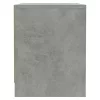 Betonszürke szerelt fa éjjeliszekrény 45x34x44,5 cm