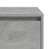 Betonszürke szerelt fa éjjeliszekrény 45x34x44,5 cm
