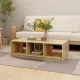 Tömör fenyőfa dohányzóasztal 110 x 50 x 34 cm
