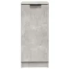2 db betonszürke szerelt fa tálalószekrény 30 x 30 x 70 cm